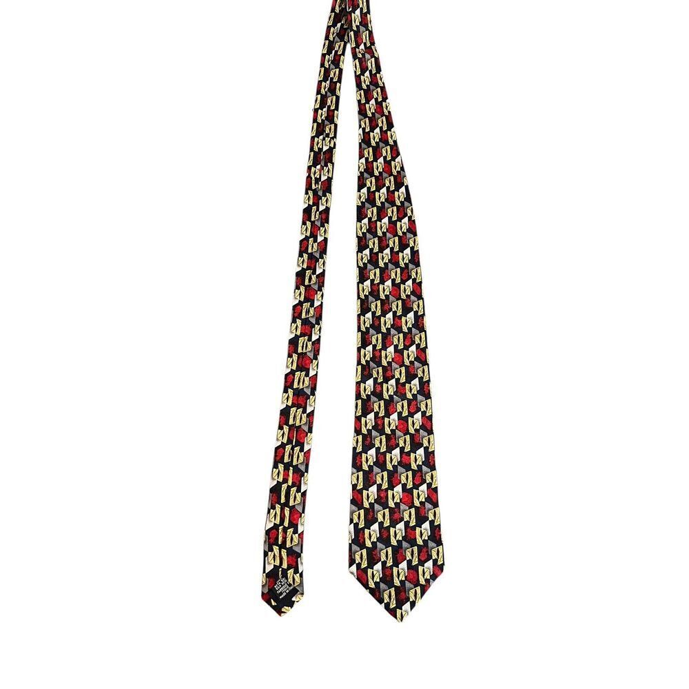 Emanuel Ungaro Paris 100% Silk‎ Tie 29" Multicolor